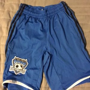 Adidas SJ earthquakes shorts